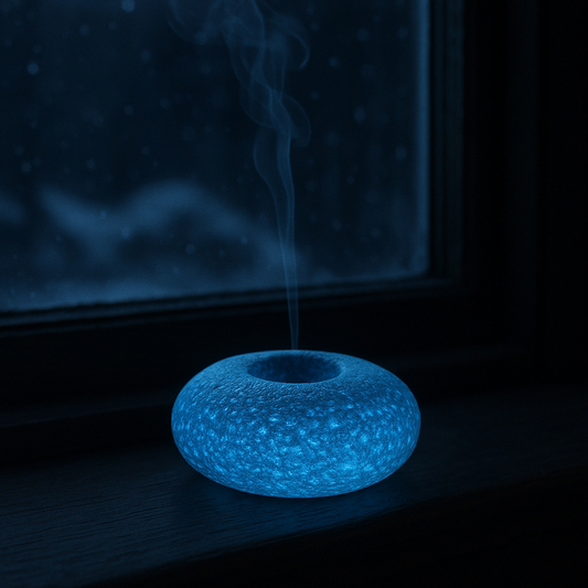 Glacier Glow Cone Incense Holder