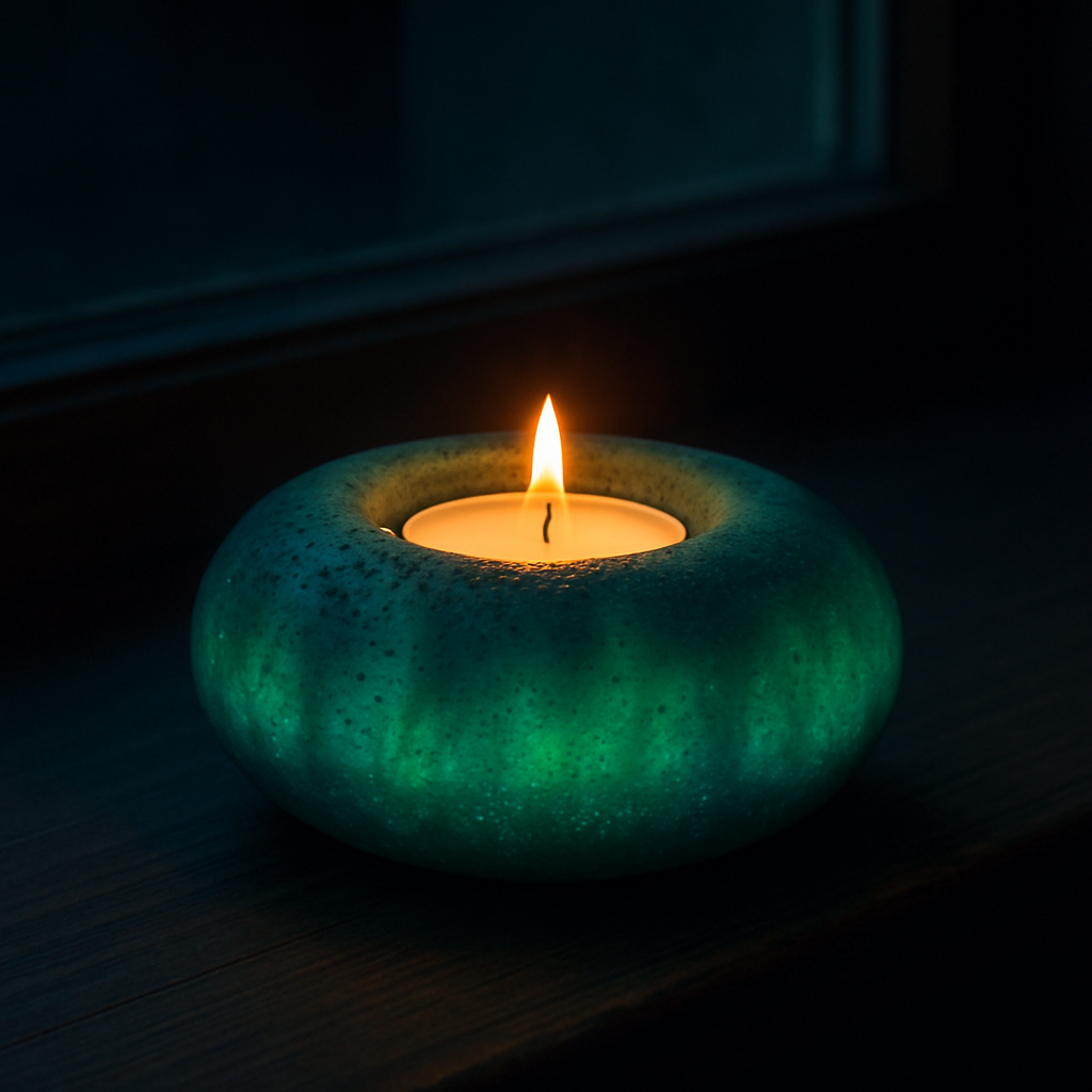Aurora Glow Tealight Holder