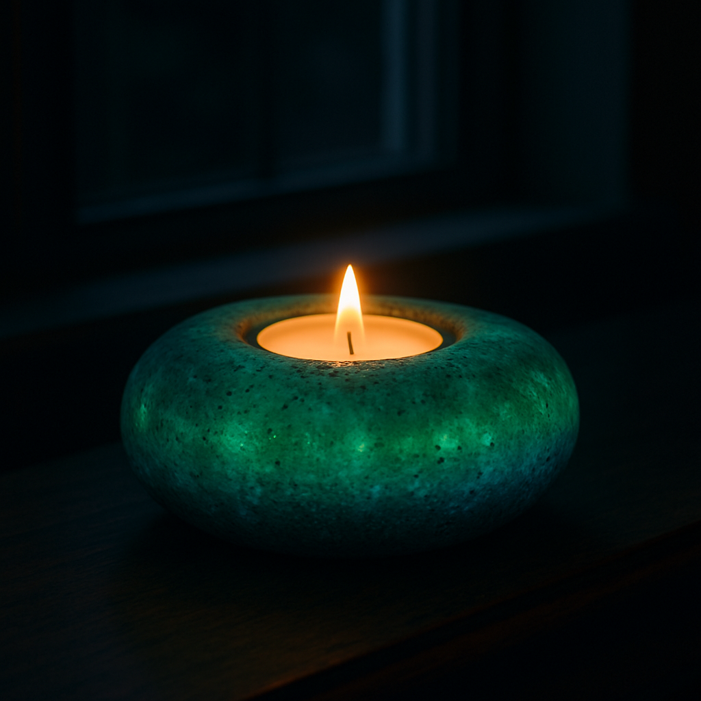 Aurora Glow Tealight Holder